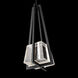 Karie LED 8.25 inch Black Mini-Pendant Ceiling Light