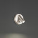 Aspire 5 inch Brushed Nickel Reading Light Portable Light
