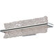 Vetri LED 21 inch Brushed Aluminum Bath Vanity & Wall Light in 19in.