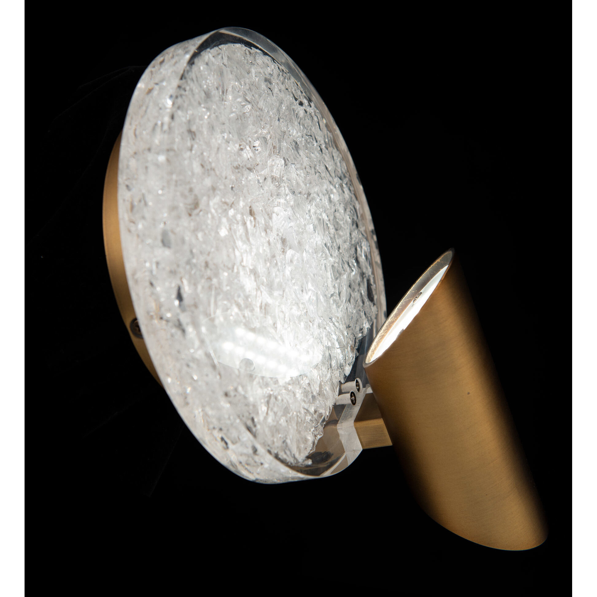 Oracle Wall Sconce Wall Light in Aged Brass