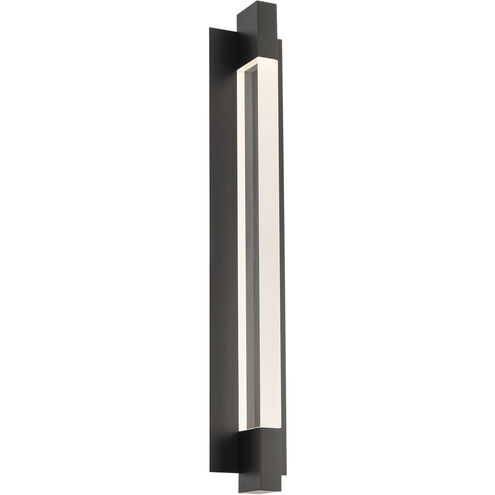 Heliograph 1 Light 31.9 inch Black Outdoor Wall Light in 3500K