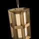 Austen LED 9 inch Aged Brass Mini-Pendant Ceiling Light