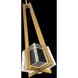 Karie LED 8.25 inch Aged Brass Mini-Pendant Ceiling Light