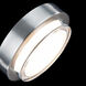 Kind LED 8 inch Stainless Steel Flush Mount Ceiling Light in 3000K