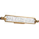 Emblem LED 28 inch Aged Brass Bath Vanity & Wall Light in 28in.