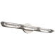 Hadleigh LED 32 inch Brushed Nickel Bath Vanity & Wall Light
