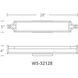 Emblem LED 28 inch Aged Brass Bath Vanity & Wall Light in 28in.