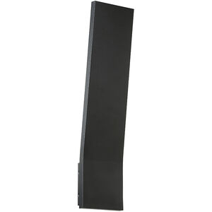 Modern Forms Blade LED 22 inch Black Outdoor Wall Light in 22in WS-W11722-BK - Open Box