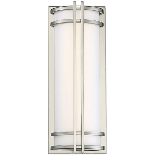 Modern Forms WS-W68618-SS Skyscraper LED 18 inch Stainless Steel ...