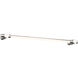 Cadence LED 27 inch Brushed Nickel Bath Vanity & Wall Light in 27in.