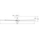 Hydra 120 inch Bronze Downrod Ceiling Fan in 3500K