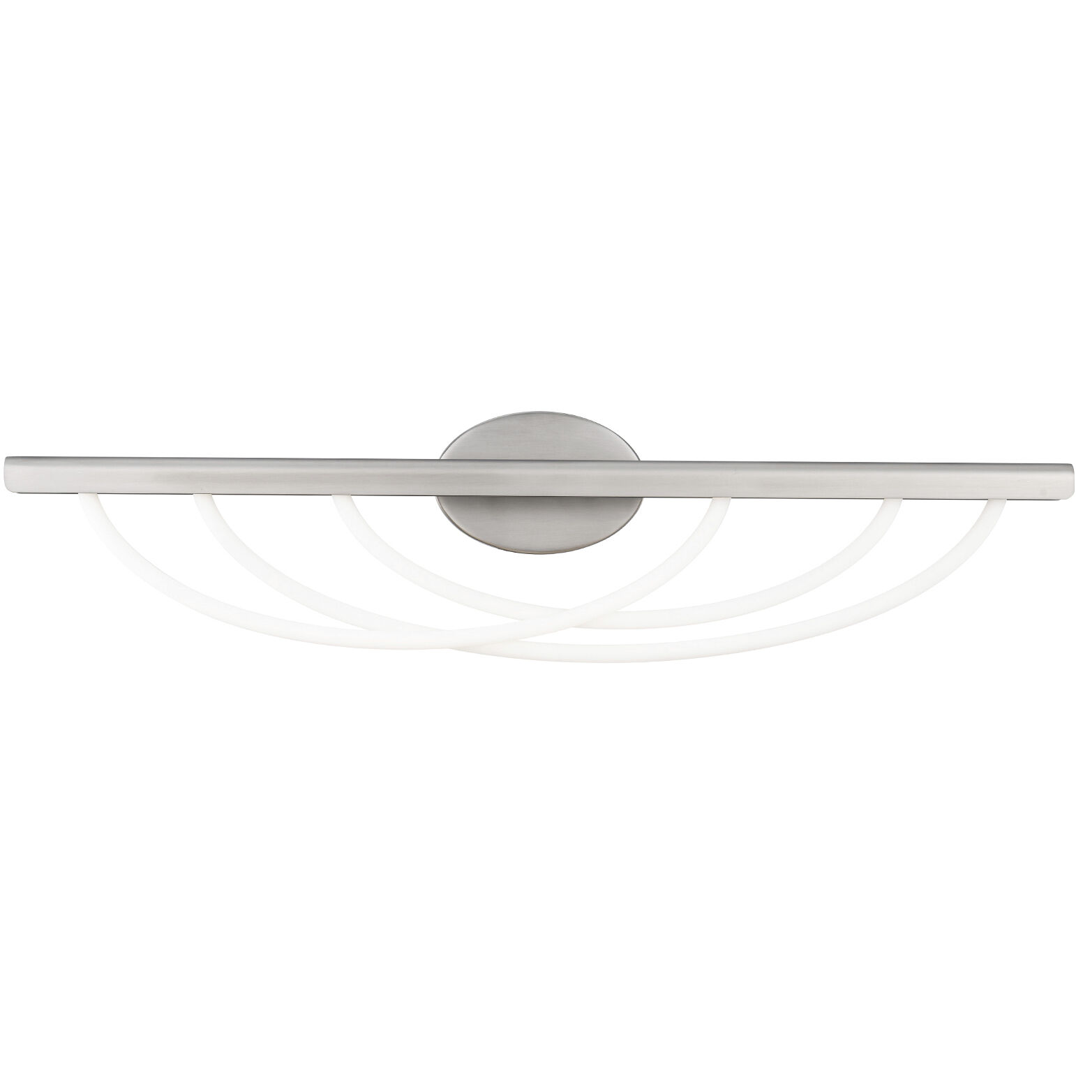 Swoop 1 Light 34 inch Brushed Nickel Bath Vanity Light Wall Light