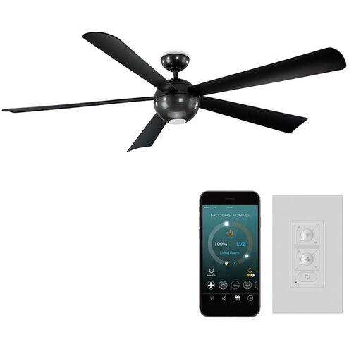 Orb 82 inch Carbon Fiber Ceiling Fan in 2700K