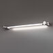 Cadence LED 27 inch Brushed Nickel Bath Vanity & Wall Light in 27in.