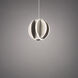 Carillion 1 Light 6 inch Brushed Nickel Mini Pendant Ceiling Light