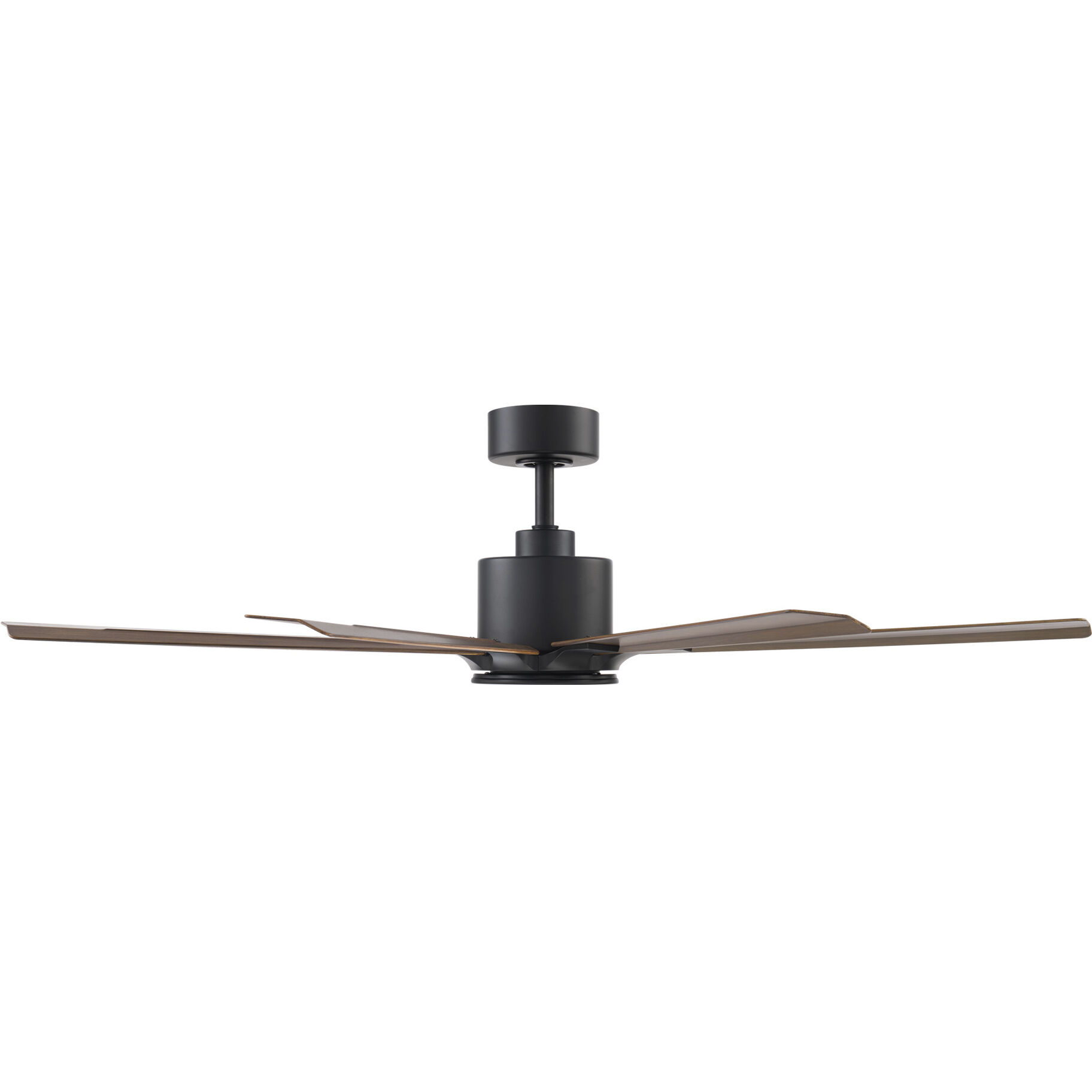 Size Matters 56 inch Matte Black Distressed Koa with Distressed Koa Blades Ceiling Fan