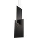 Amari 8 Light 11 inch Black Mini Pendant Ceiling Light