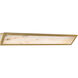 Lena LED 36 inch Aged Brass Bath Vanity & Wall Light