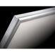 Neo LED 12 inch Brushed Aluminum Flush Mount Ceiling Light in 12in.