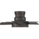 Vox 26 inch Bronze Flush Mount Ceiling Fan in 3000K, Smart Ceiling Fan, Flush Mounted