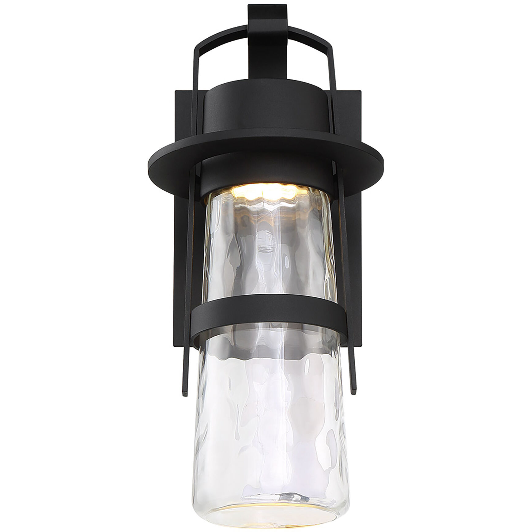 Balthus LED 16 inch Black Outdoor Wall Light in 16in.