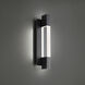 Heliograph 1 Light 18.1 inch Black Outdoor Wall Light in 3000K