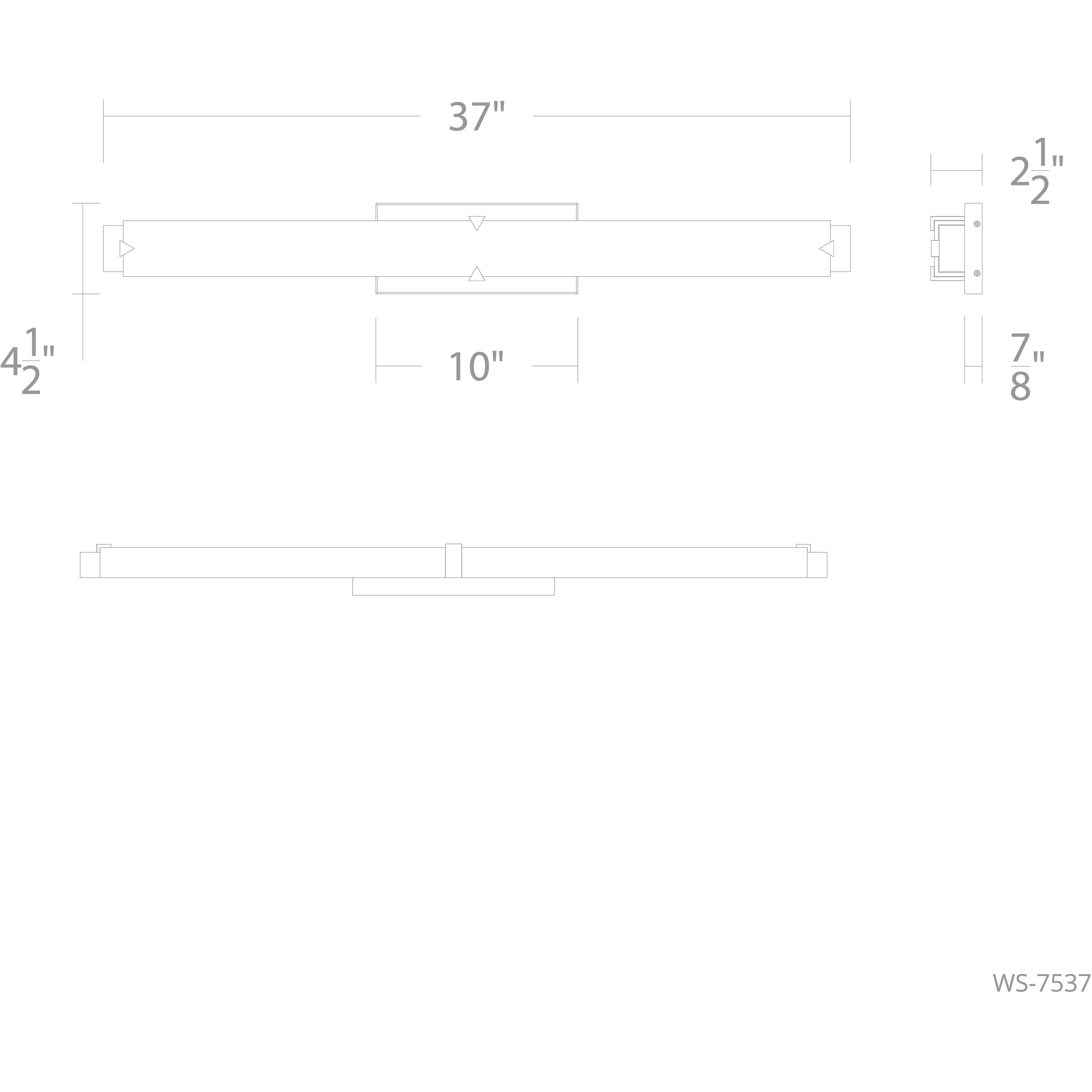 Carlisle Indoor Wall Lighting in 2700K, Brushed Nickel