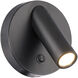 Aspire Reading Light Wall Light in Black