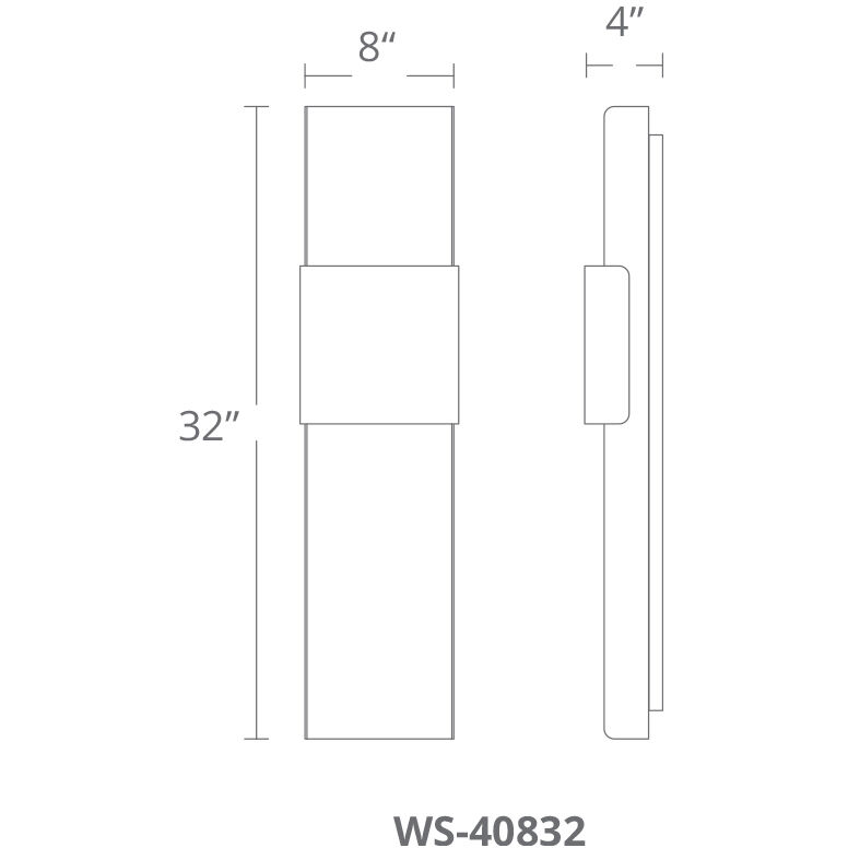 Tribeca LED 4 inch Bronze Gold Leaf ADA Wall Sconce Wall Light