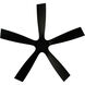Aviator 70 inch Matte Black Downrod Ceiling Fan