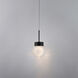 Double Bubble LED 5 inch Black Pendant Ceiling Light