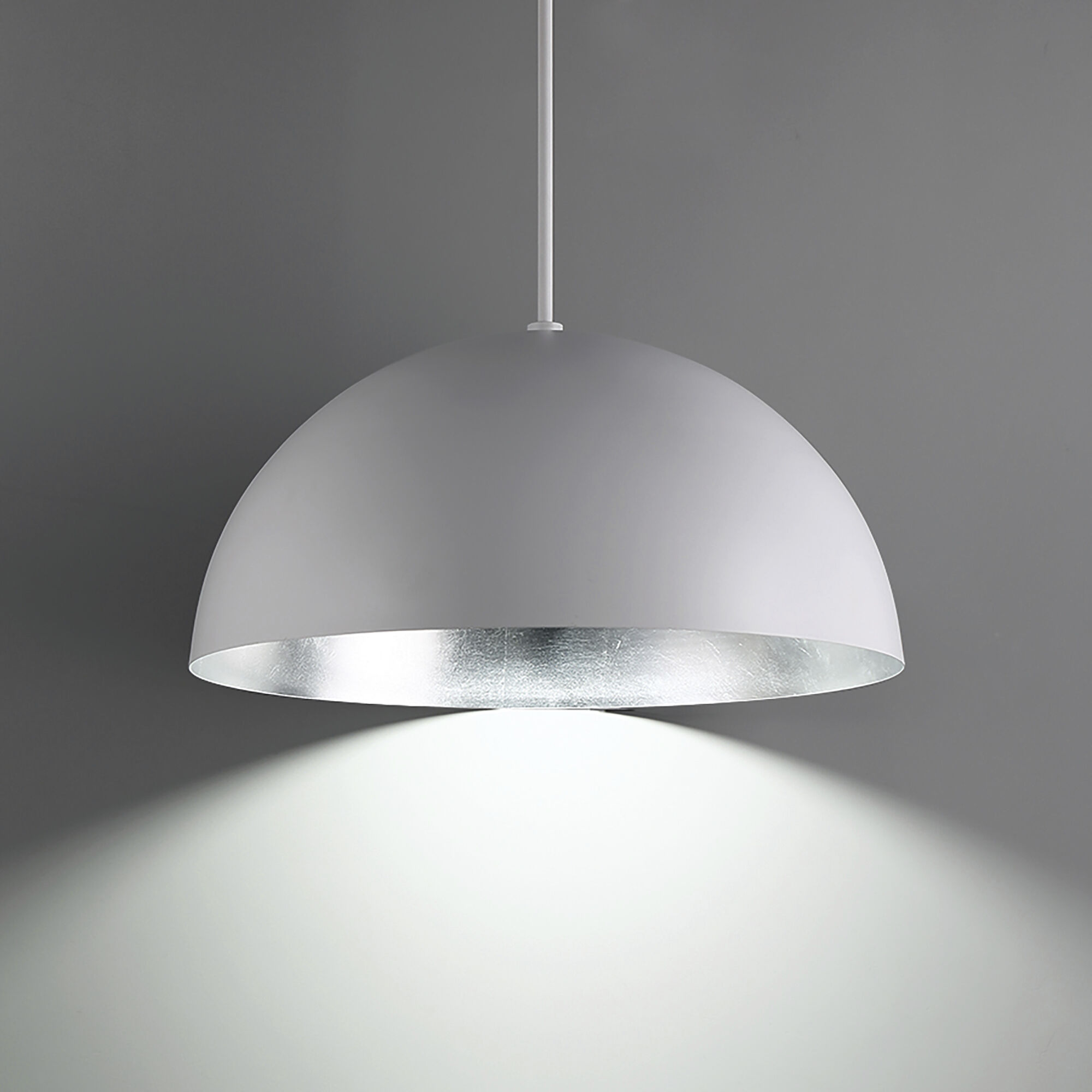 Zephyr modern LED pendant light 3 CCT black | Artika