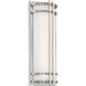 Skyscraper LED 18 inch Stainless Steel Outdoor Wall Light in 2700K, 18in.