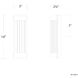 Tower Indoor Wall Lighting in Brushed Nickel