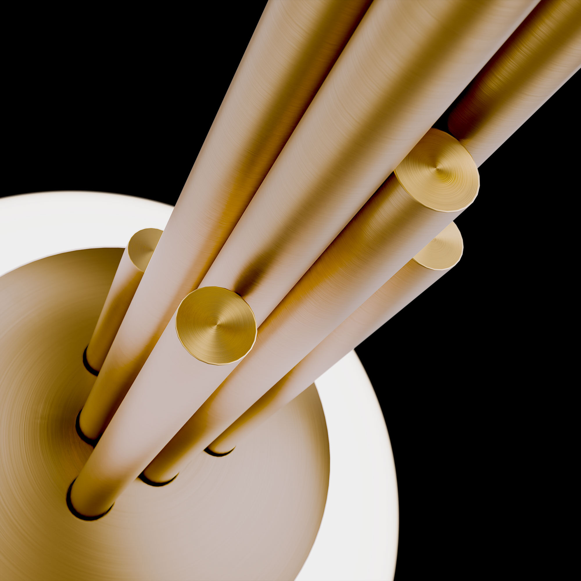 Sybil LED 13.75 inch Aged Brass Indoor Hanging Lighting Ceiling Light in 3500K