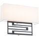Vander 1 Light 4 inch Black ADA Wall Sconce Wall Light
