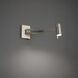 Gavel LED 18.4 inch Brushed Nickel Indoor Wall Lighting
