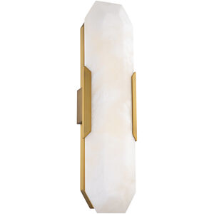Toulouse Indoor Wall Lighting in Aged Brass