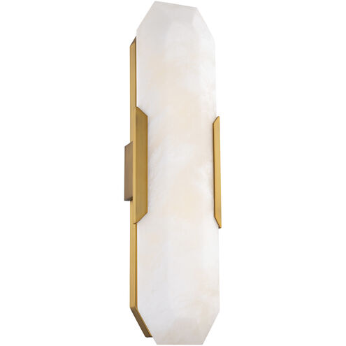 Toulouse Indoor Wall Lighting in Aged Brass