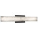 Lanza LED 20 inch Black Bath Vanity & Wall Light