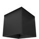 Squat LED 3.5 inch Black Outdoor Flush Mount