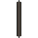 Krimp LED 36 inch Black Outdoor Wall Lighting