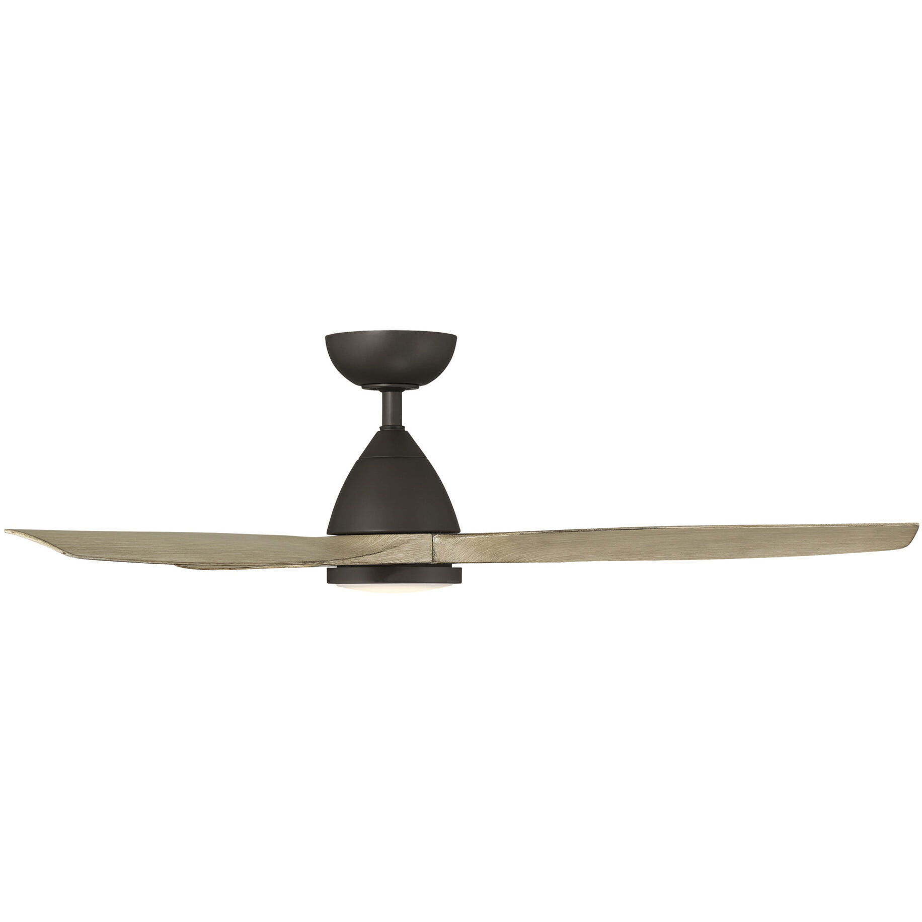 Skylark 54 inch Bronze White Oak with White Oak Blades Ceiling Fan