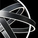 Kinetic LED 28 inch Black Pendant Ceiling Light in 28in.
