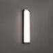 Ice Bar LED 26.2 inch Black Outdoor Wall Lighting in 4000K