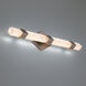 Regal LED 28 inch Brushed Nickel Bath Vanity & Wall Light in 28in.