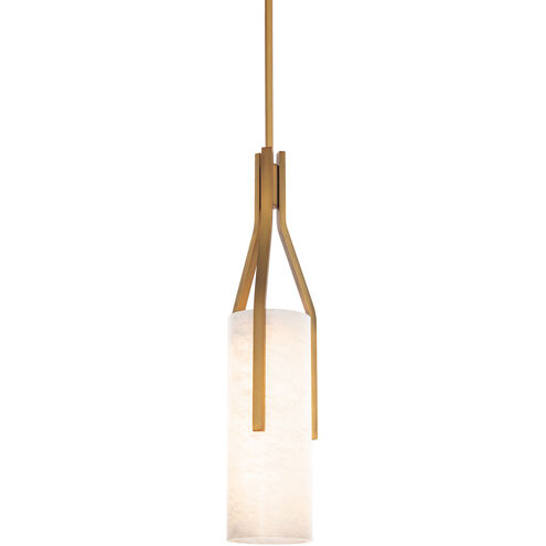 Firenze 1 Light 4.63 inch Aged Brass Pendant Ceiling Light