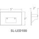 Step Light 120 3.20 watt Black Step Light