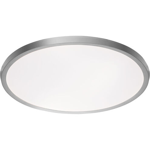Argo LED 19 inch Brushed Nickel Flush Mount Ceiling Light
