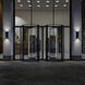 Maglev 2 Light 16 inch Black Outdoor Wall Light in 3000K